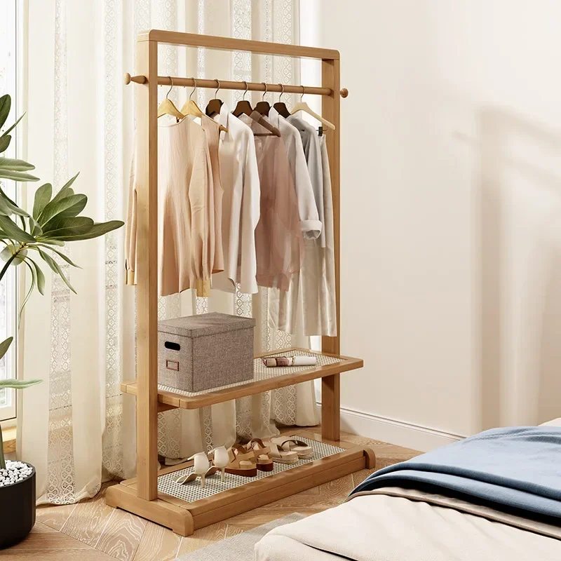 Factory Minimalist Hanging Clothes Rack, Floor Standing Clothes Rack, Clothes Rack, Movable Storage