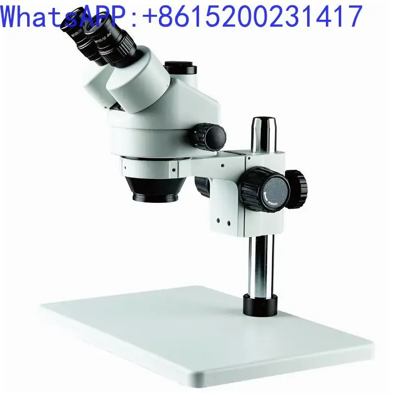 Microscope HD binocular stereo microscope Trinocular optical microscope 7-45x continuous zoom