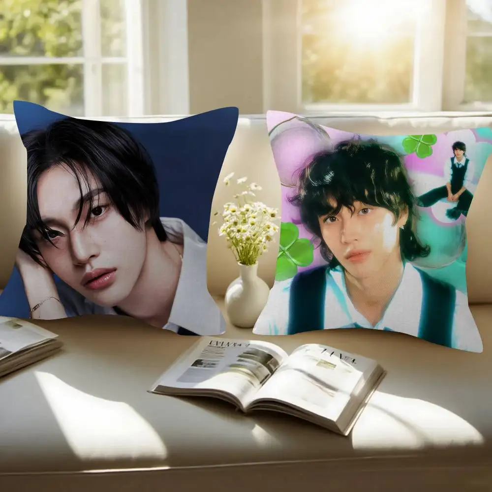 Personalized Pillow Dust Cover Double-sided Printed pillow cover Short plush Suitable living rooms bedrooms throw cushion cover