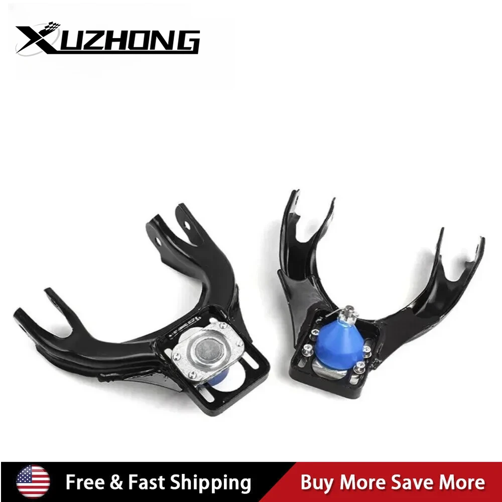 

Прочный 2 шт. алюминиевый регулируемый передний верхний комплект рычагов управления для Honda Civic EG 1992-1995 годов, красный, черный