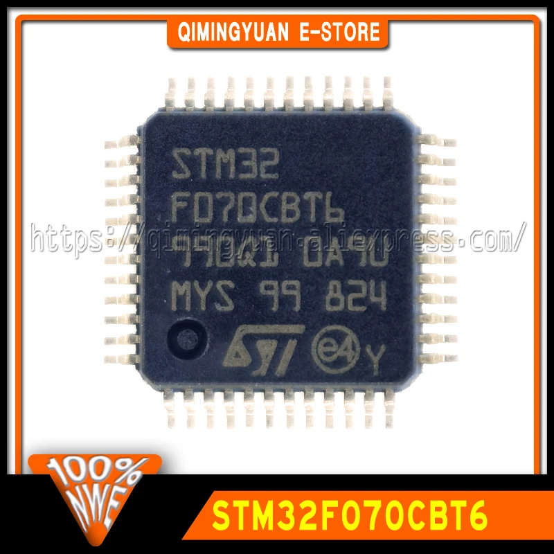 5-20PCS/LOT STM32F070CBT6 QFP48 100% New Original In Stock