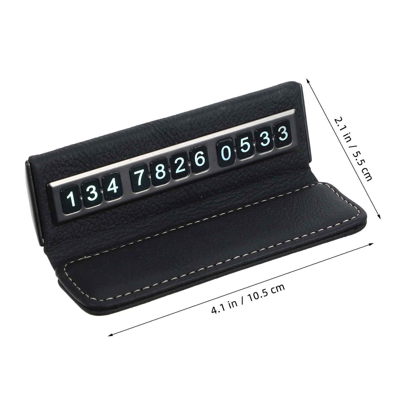 

Car Temporary Parking Card Magnetic Phone for Auto Accessories Dashboard Decoration Foldable Design Suv