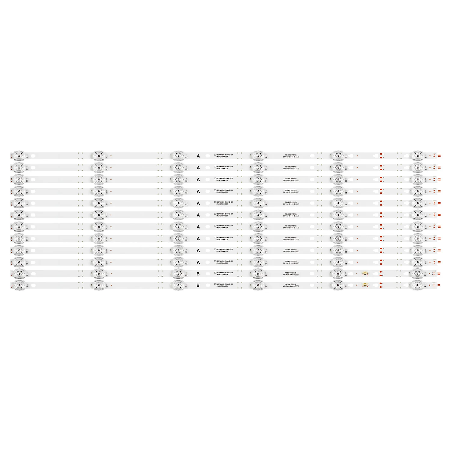 

Светодиодная лентаLED70D06B-ZC66AG-03 LED70D06A-ZC66AG-03 30370006004 30370006003 LU70C51 L70M5-4A L70M5-4S E4SW7019RKU LS70M31 70T91