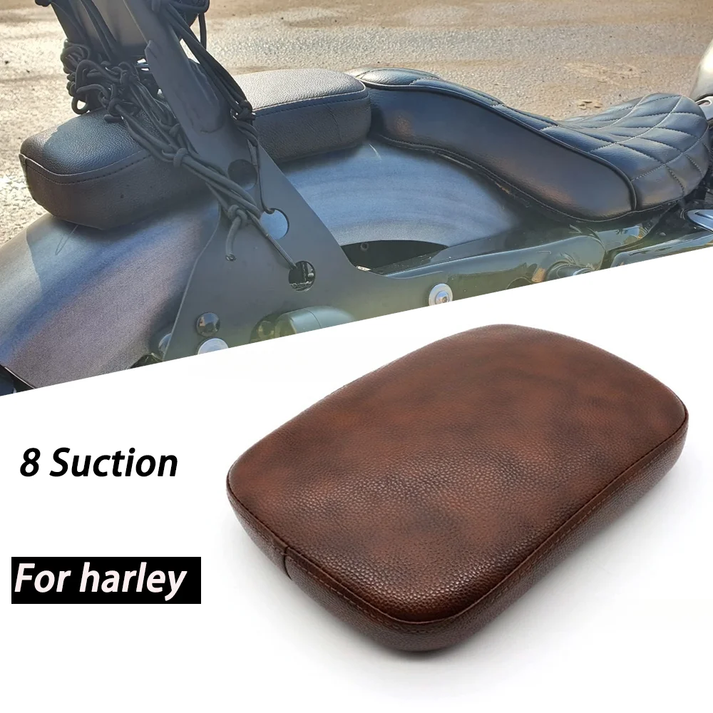 

Rear Seat Pillion Pad Motorcycl Passenger Seat Cushion For Harley Sportster XL883 XL1200 Touring XL Dyna Custom Chopper