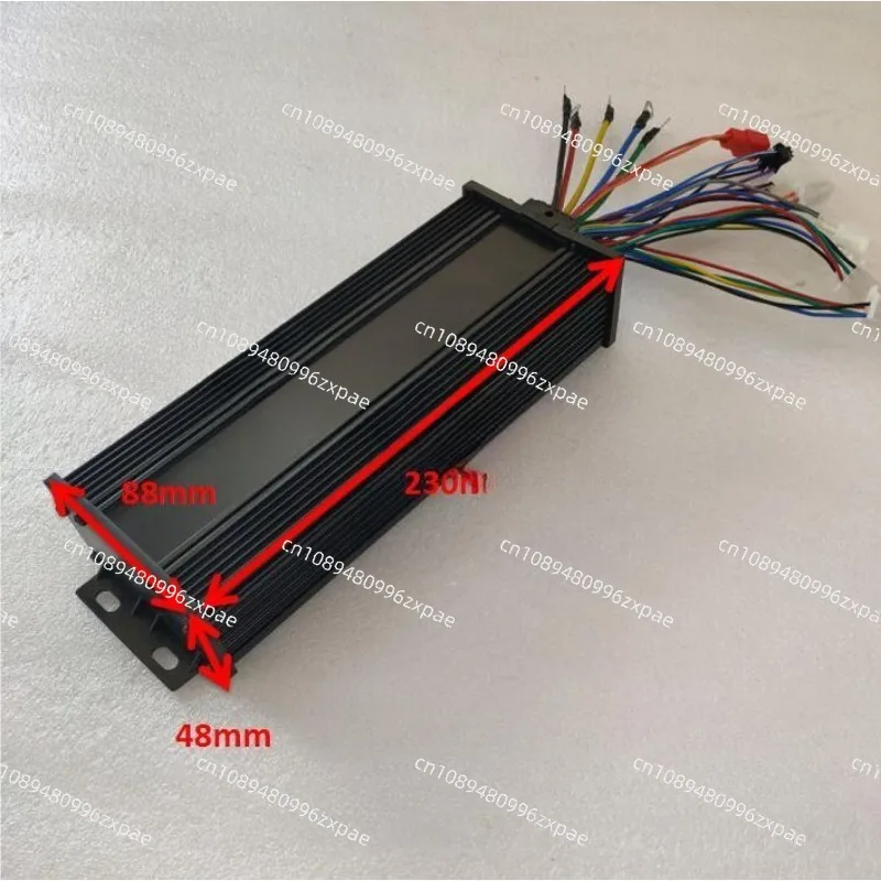 Electric vehicle modified 48V60v72v2000W controller 18-tube sine wave high-power vector silent controller