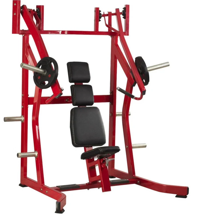 

Strength Half Rack Free Weight Exercise Fitness Commercial Gym Equipment Iso-Lateral Incline Chest Press RHS08