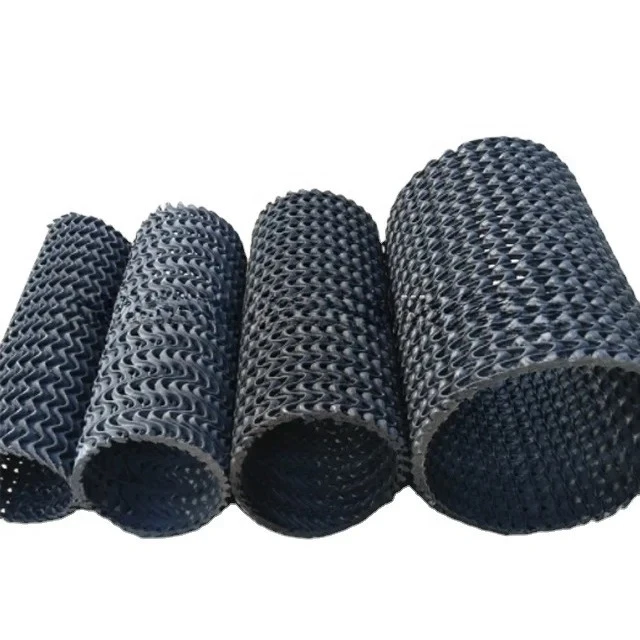 

2025High Quality Hard Rigid Drainage Curved Mesh HDPE Permeable Pipe for Underground Seepage Drainage Plastic Blind Ditch