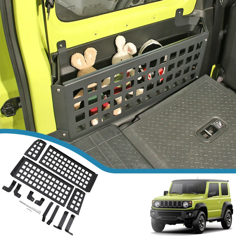 Car Trunk Side Storage Box Multifunctional Organizer Bracket Suzuki Jimny JB74 2019-2024 Stowing Tidying Interior Accessories