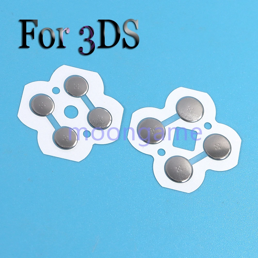 

1 шт., перекрестная кнопка ABXY, мембранная кнопка, наклейка, металлическая проводящая пленка для 3DS, запасные части