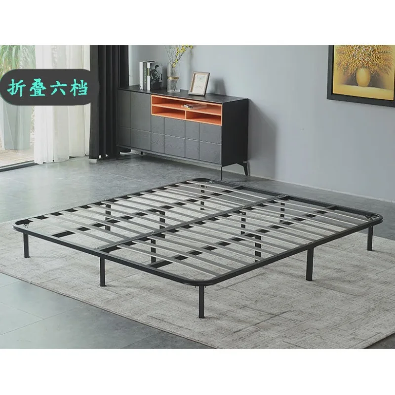 

Folding thickened bed frame row skeleton 1.5 tatami dragon skeleton 1.8 meters double bed frame row skeleton can be