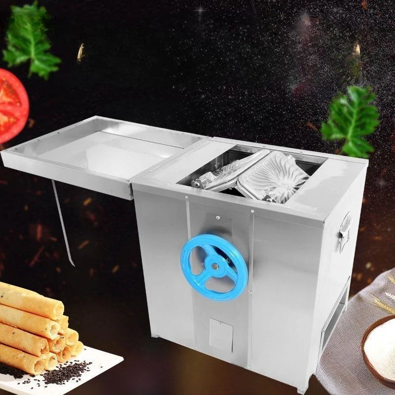 Non-stick six-sided egg roll machine, commercial electric gas crispy machine