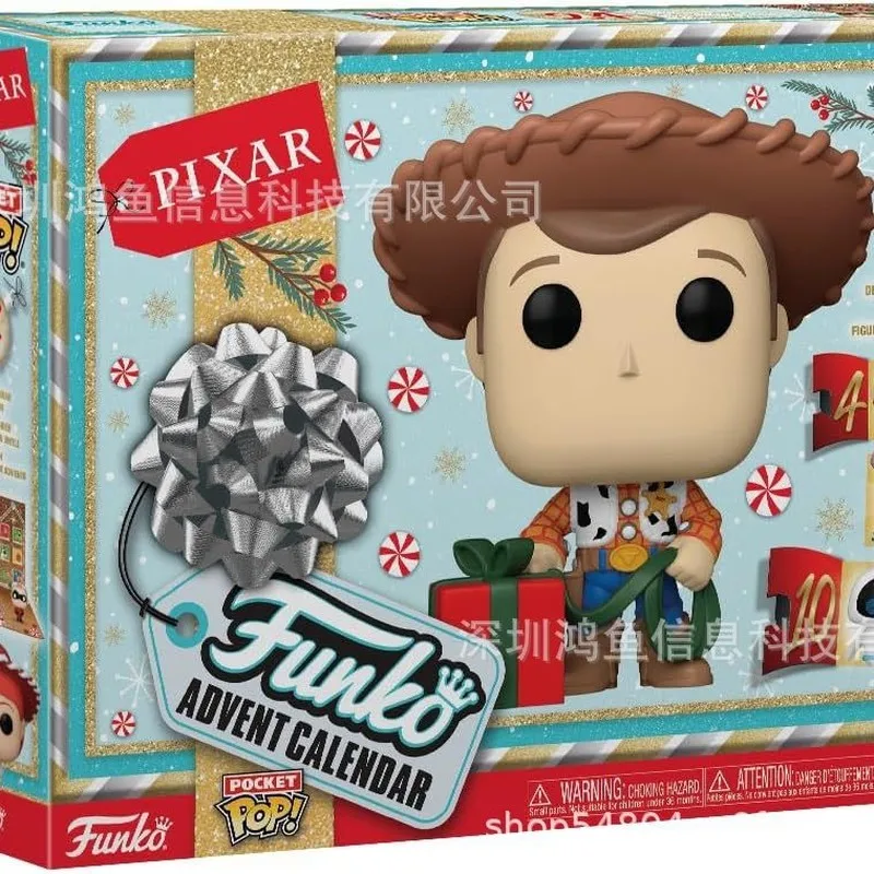 2025 جديد عيد الميلاد ضرب تقويم القدوم عطلة التقويم وحوش الجيب 24 جيب البوب الموسيقى صندوق أعمى ألعاب أطفال مفاجأة هدية