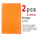 2 piezas naranja 0.3mm