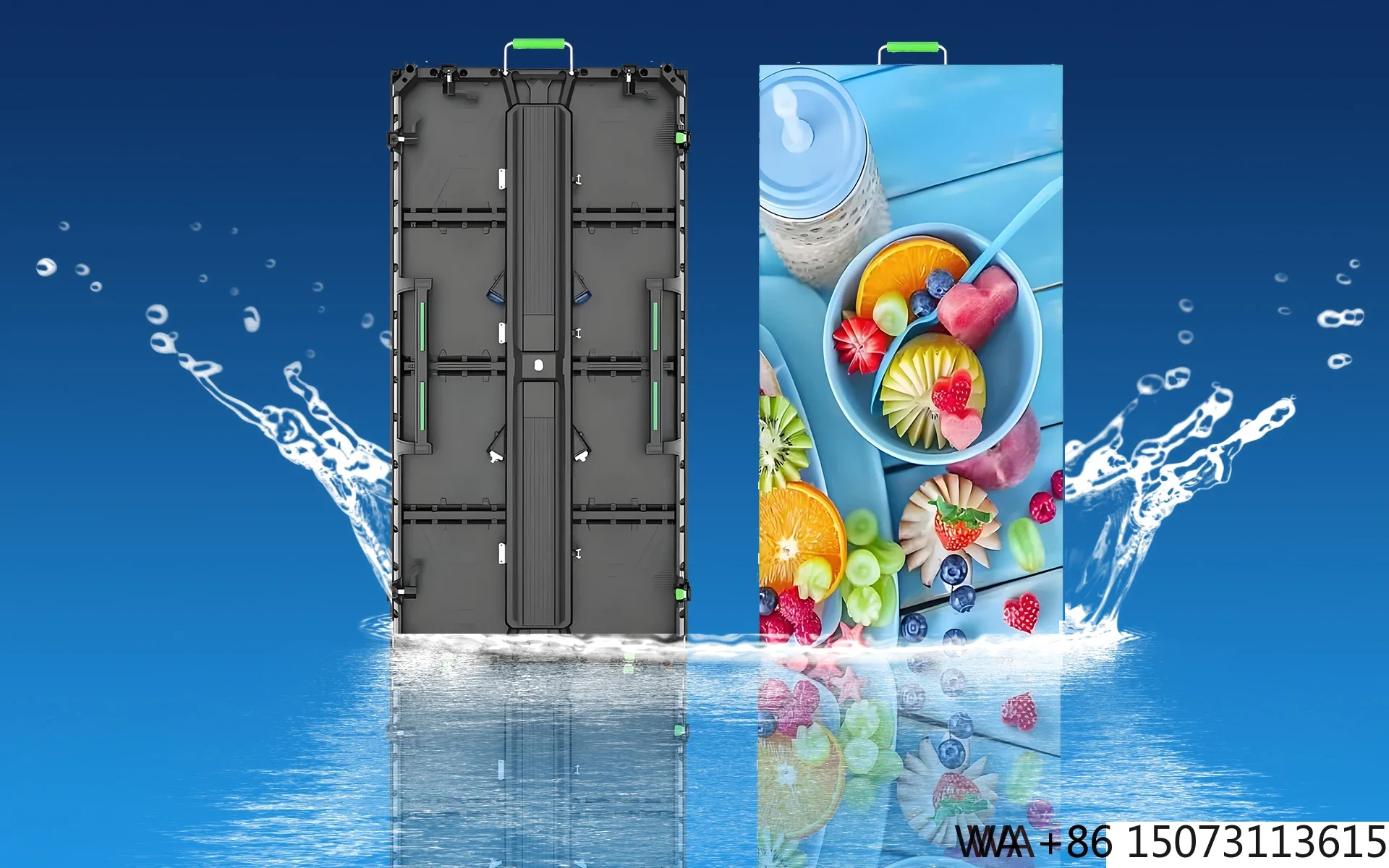 

5x3m Outdoor P3.91 Hanging LED Screen Rental for DJ Concerts & Movie Stage Events