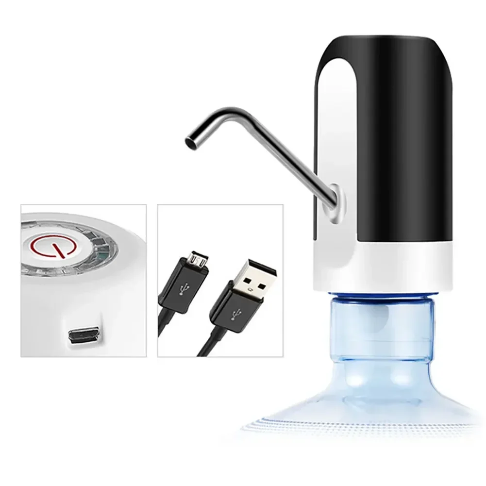 Диспенсер для воды, диспенсер для воды, диспенсер для питьевой воды с одной кнопкой, автоматический переключатель, диспенсер для бутылок питьевой воды, мини-кулер, посуда для питья, для кухни