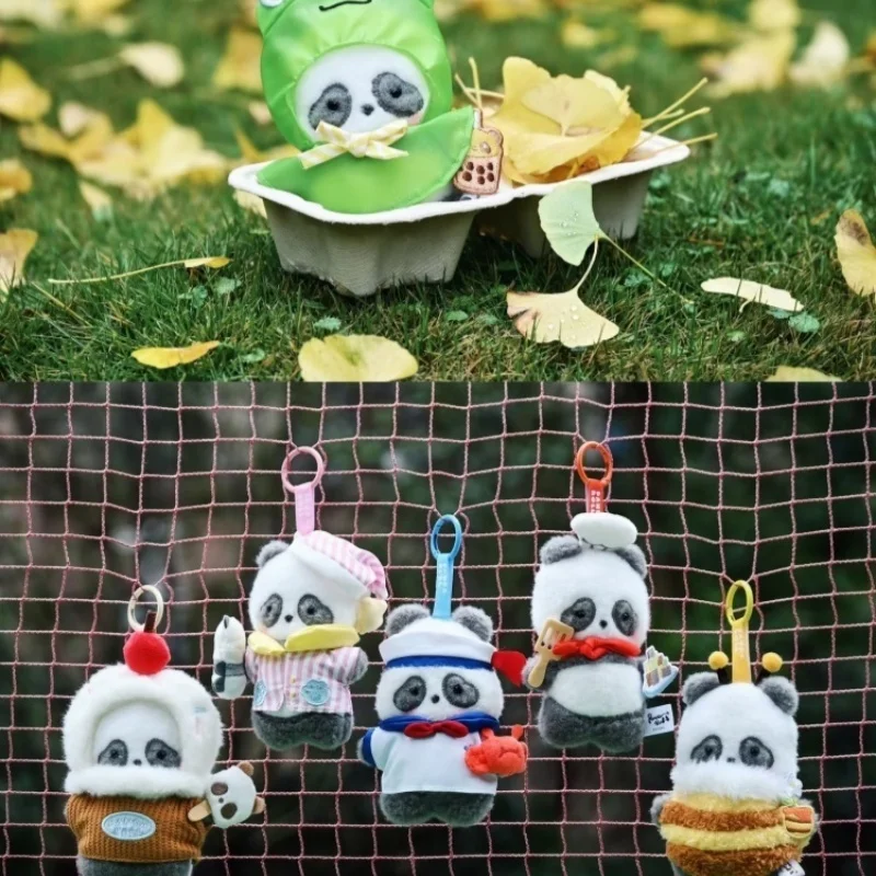 

52TOYS Mystery Box Panda Roll Happy Weekend, Слепая коробка, Плюшевая игрушка-фигурка, случайная коллекционная игрушка, украшение для рабочего стола, подарок