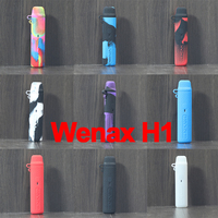 1PC Texture Case For Geekvape Wenax H1 Case Silicone Cover Protective Rubber Sleeve Shield Wrap Skin Soft Shell