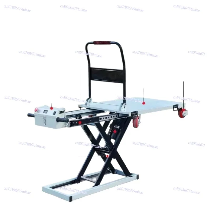Heavy Duty 300Kg 500Kg Cargo Hydraulic Electric Scissor Lift Platform Table Trolley Hand Flatbed Truck Cart