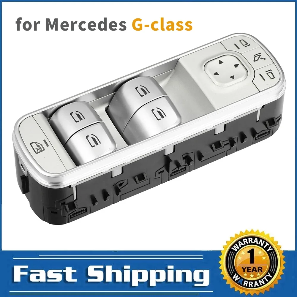 A1679054501 Power Window Switch for Mercedes Benz W167  W463 G350 GLS6000 GLE450 G63 GLE53 AMG 2019- 2023 Driver Switch