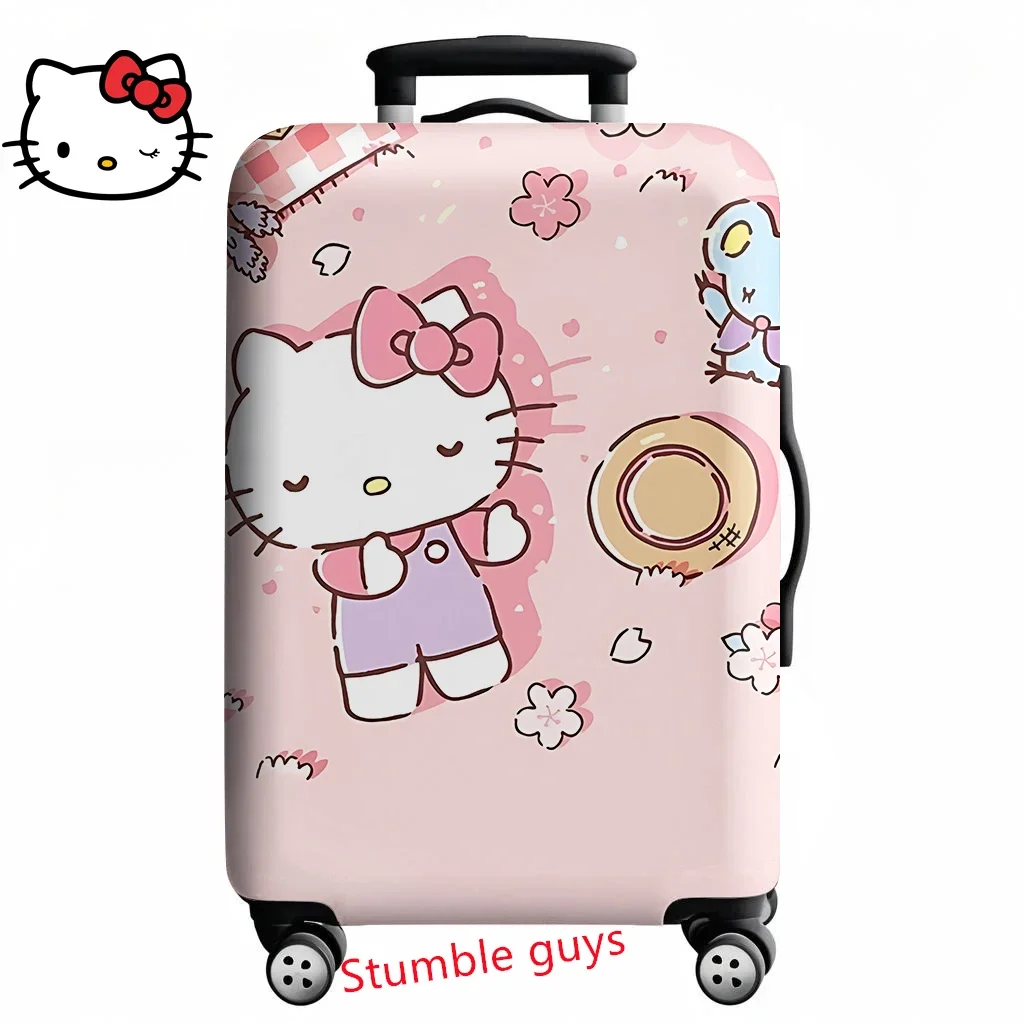 Anime Kawaii Hello Kitty Kofferhülle passend für 18-32 Zoll Gepäck Reiseschutz für Fans