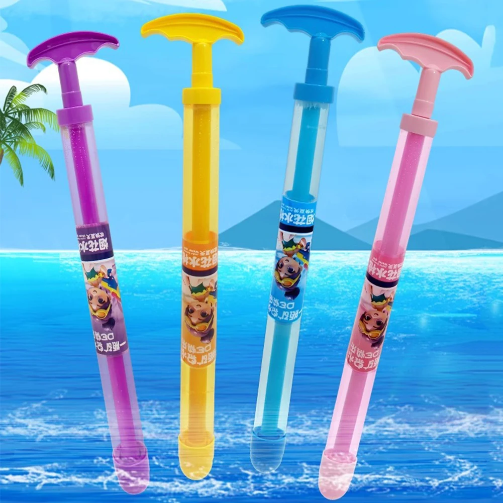 2-4pcs Fireworks Spray Toy Pull-Back Water Gun Outdoor Splash Games for Pool Lawn Activities Kid Summer Interactive Beach Props
