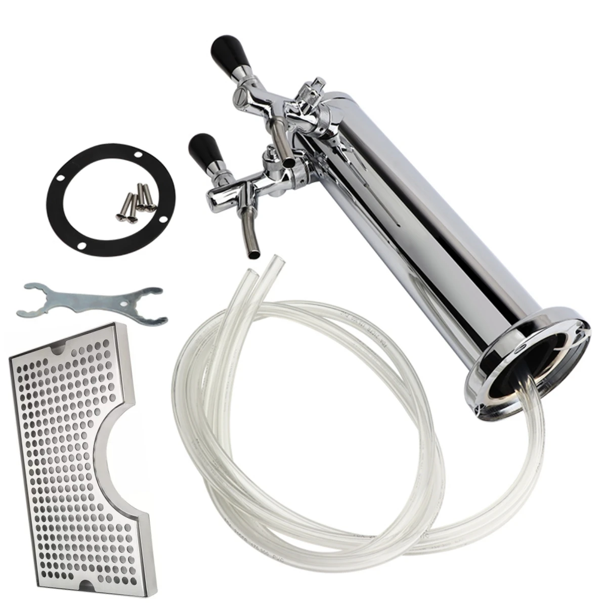 

Kegerator Beer Distribution Kit Stainless Steel Beer Tower Unit