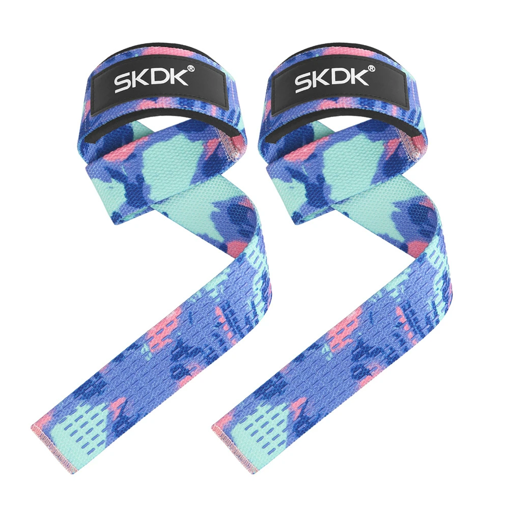 2Pcs Gewichtheben Handgelenk Riemen Kraft Training Einstellbare Nicht-slip Gym Fitness Hebe Strap Handgelenk Unterstützung Sport Grip Band – Detail 13