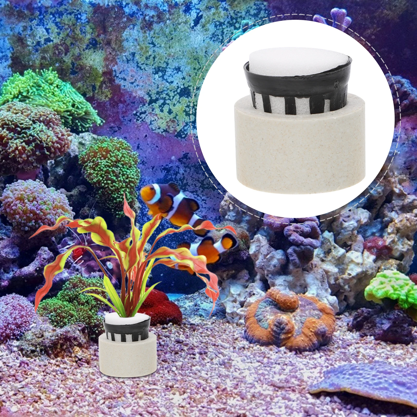 10 مجموعات سلال الزراعة أكواب نباتات المياه القوية لبركة حوض السمك بركة صغيرة البستنة زراعة مرنة مقاومة لأشعة الشمس