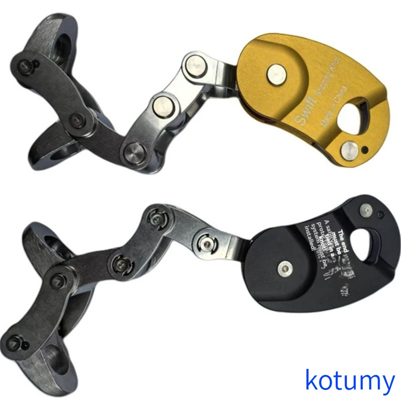 Outdoor High Altitude Work Safety Gear Kotumy Self Lock Rope Grabber Tree Climbing Labor Saving Lifting Device