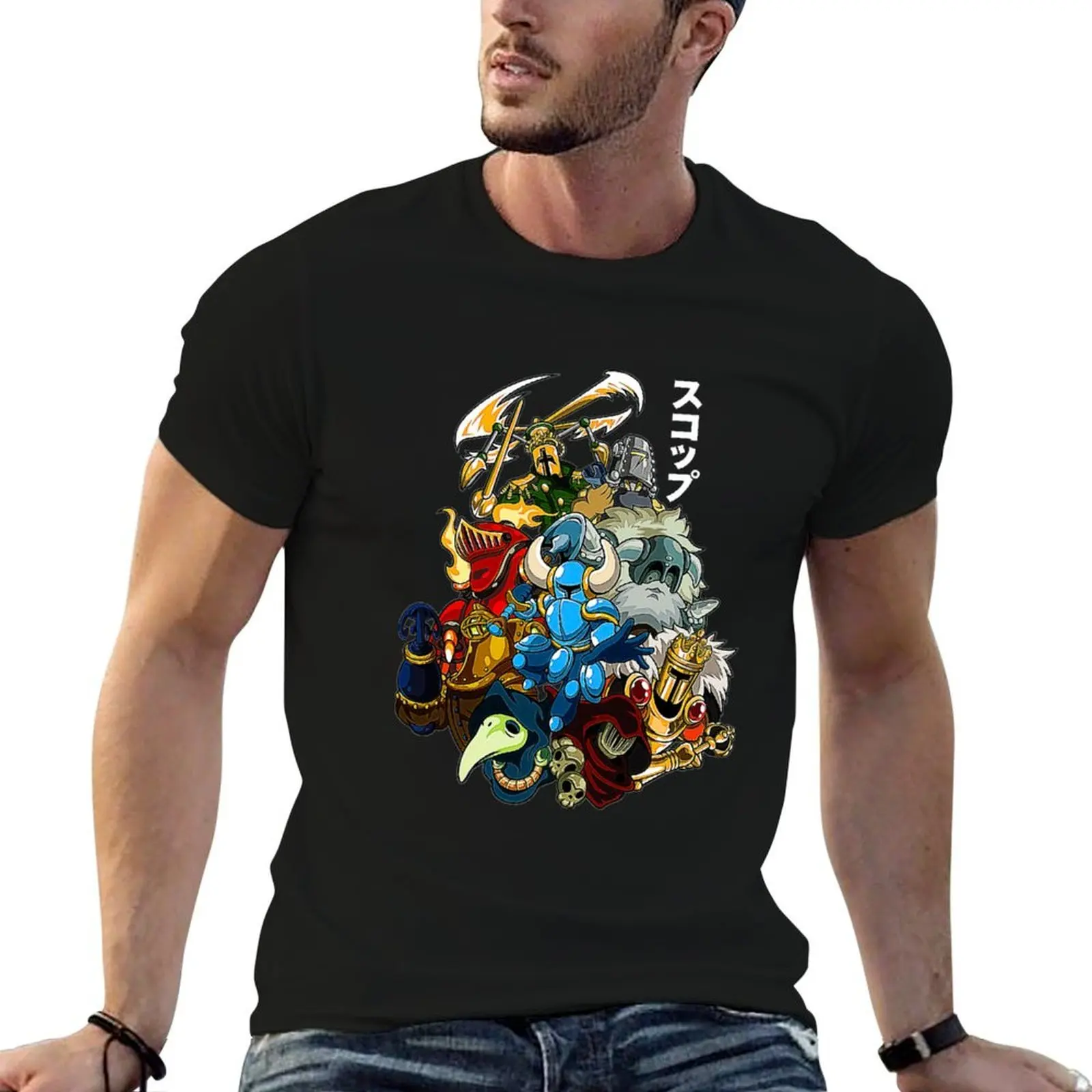 

Shovel Knight fan art T-Shirt funny t shirts cotton man t shirts for men T-Shirt