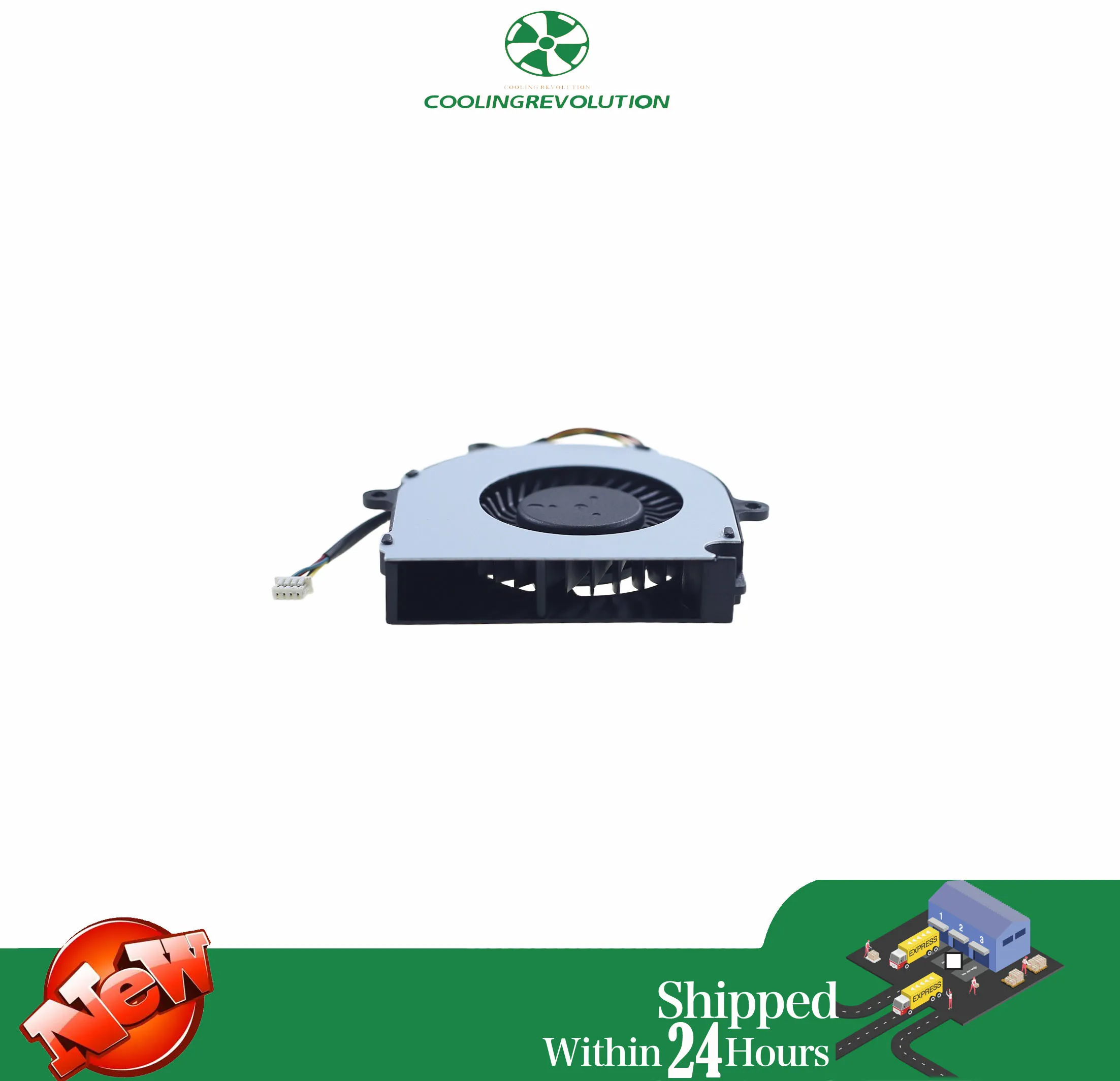 Wentylator chłodzący procesor laptopa do MAGICIAN AM08PRO LD6012MS LD6012MS1 JB6012M5B — zdjęcie produktu 4