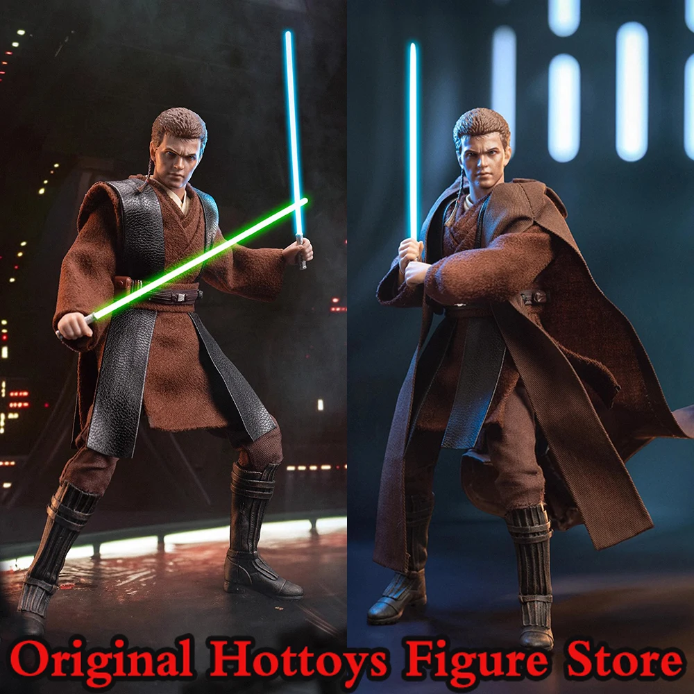 ALPHA NO.008 1/12 Scale Male Soldier Star Wars Anakin Skywalker Jedi Order Member Full Set 6-inch Action Figure Doll Gifts