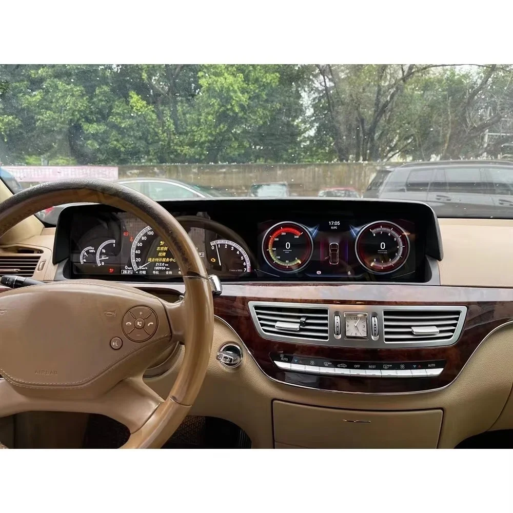 

Car Radio For Mercedes Benz S Class W221 CL W216 2005-2013 Car Multimedia Video Player GPS Navigation Carplay Unit Long Screen