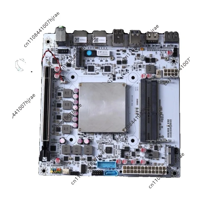 QY0Z Onboard CPU ITX Motherboard Combo 14C20T Desktop Mainboard DDR4 NVMe Mini PC Board Set