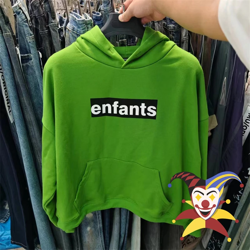 

Green Enfants Riches Deprimes Hoodie Men Women 2024fw ERD Oversized Oversized Pullover