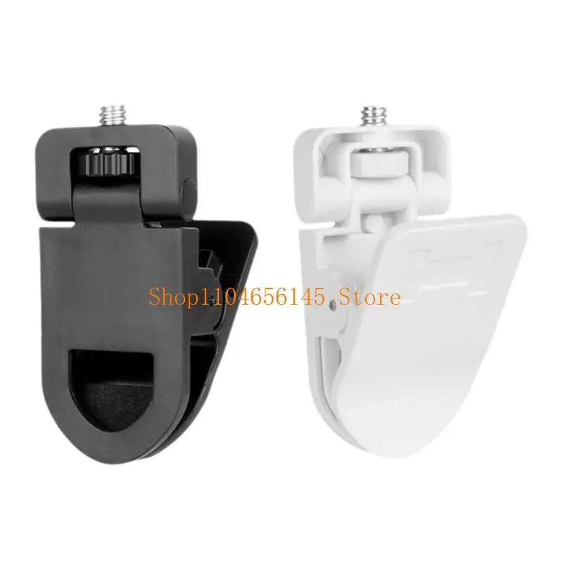 5asd Monitors Camera Mount Clips Fill Light Holder & Webcam Stand with Standard 1/4 Screw Connector Photography Lighting Clip