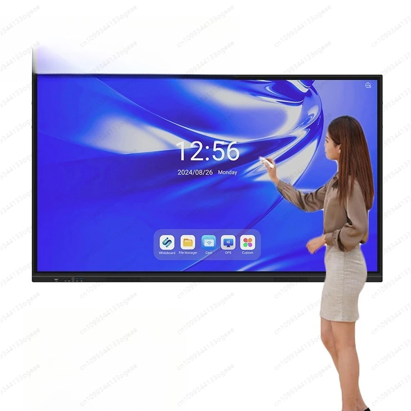 

65 75 86-дюймовые интерактивные доски для школы и офиса, умная доска с рекламным ЖК-монитором