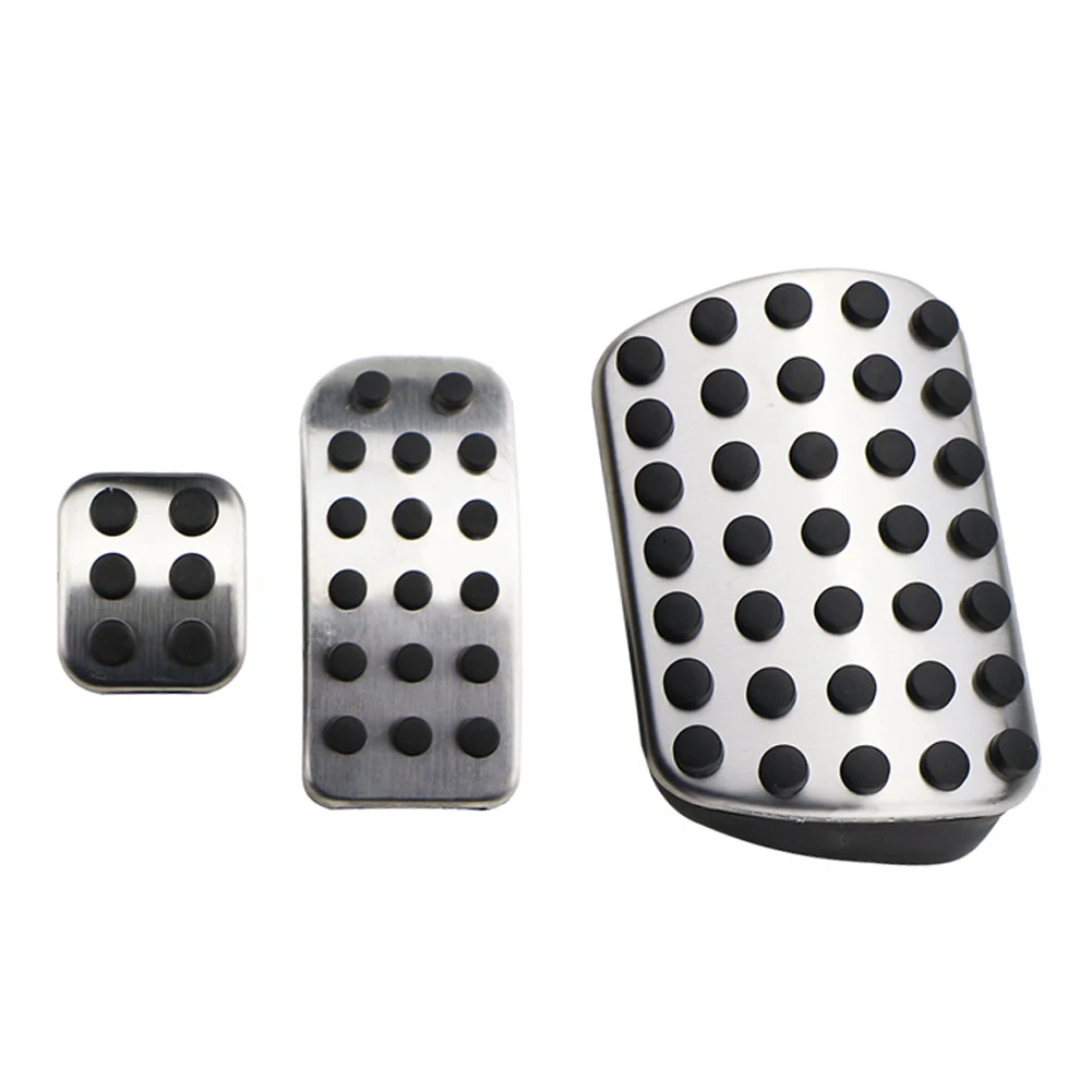 

No Drill Installation Metal Brake Gas Pedals Easy Installation Process Perfect Fitment For 2011-2016 Custom Fit Pedal Covers