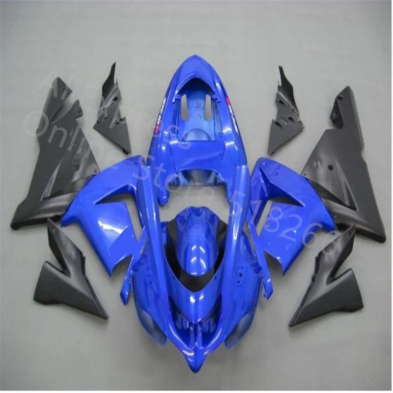 

Custom Motorcycle Fairing Kit Fit for kawasaki Ninja ZX10R 2004 2005 04 05 10R ZX-10R blue black Bodywork Fairing