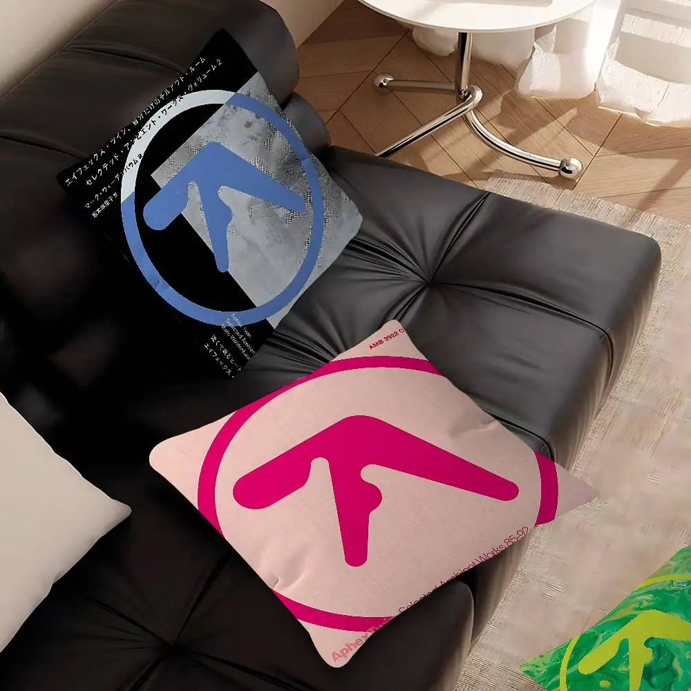 DJ A-Aphex T-Twins Pillow Cushion Cover Pillowcase Living Room Sofa Home Decor Customized