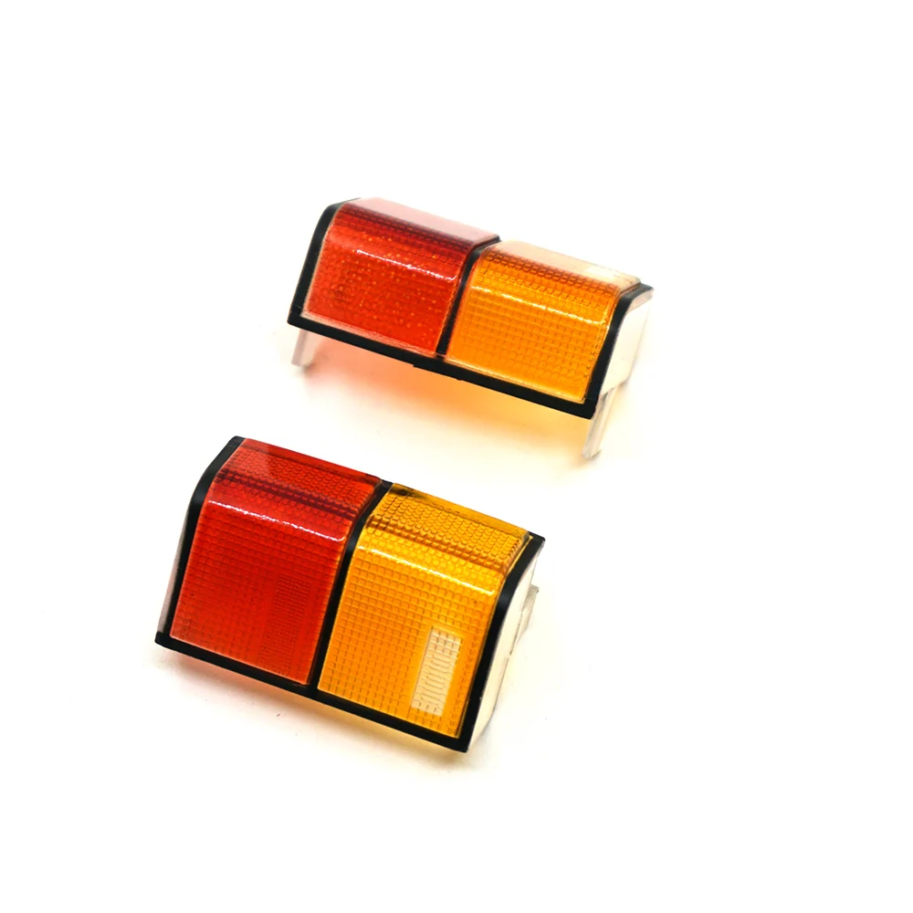 AXSPEED 2Pcs Tail Light Cover for 1/10 RC Crawler Axial SCX10 II Cherokee 90046 90047 Car Shell Body