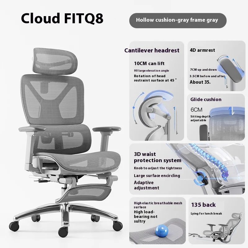 

Deck-chair Comfortable Office Chair Cushion Desk Gaming Chairs Deals Tablets Armchairs Chaise Bureau De Travail Magazineluiza