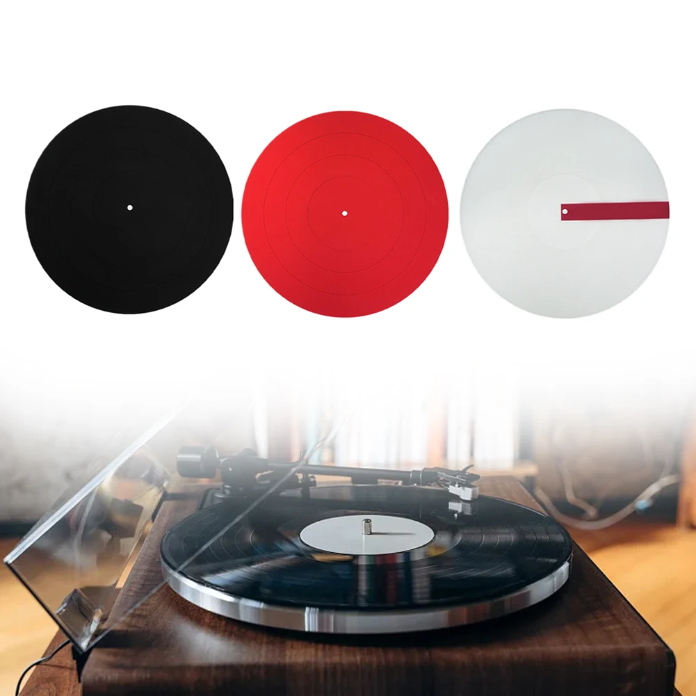 

Red LP Vinyl Record Turntable Platform Mat Turntable Platform Platform Mat Rubber Specifications Tighter Response