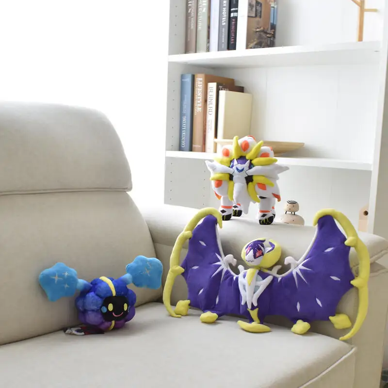 

Милый мультфильм Pokemon Cosmog Solgaleo Lunala плюшевая кукла подушка украшение подарок на день рождения игрушка