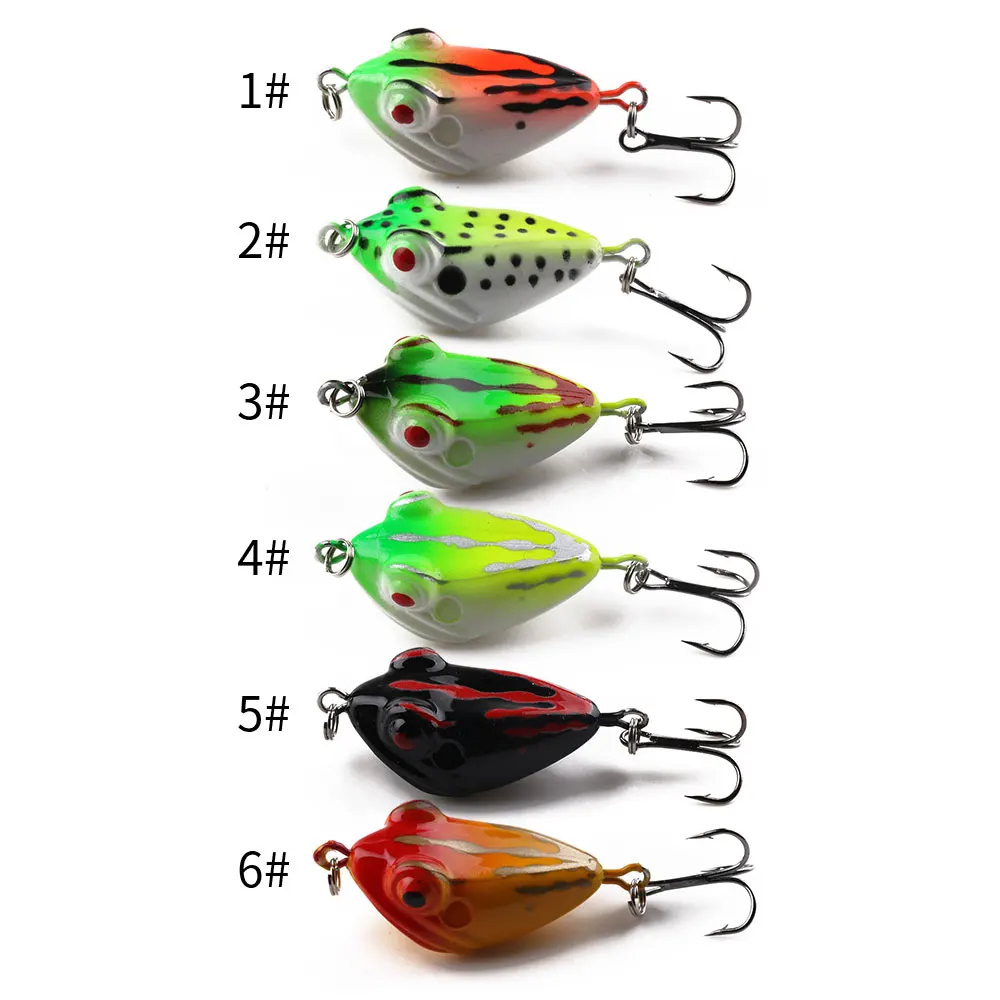 Señuelos de superficie tipo rana – Flotantes con vibración para lubina - imagen 3