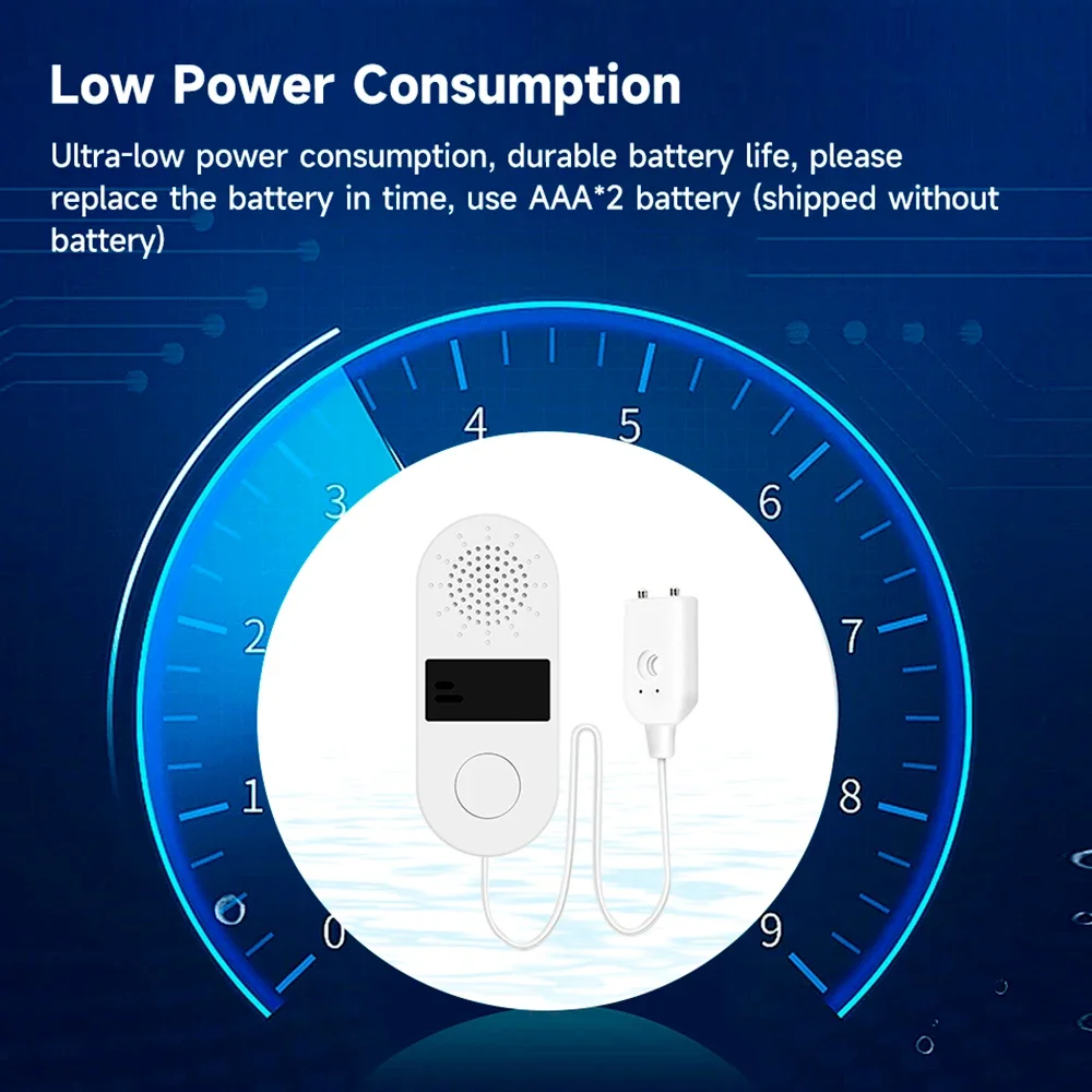 Água Vazamento Alarme Detector Sensor, som Sistema De Alarme, automação Água Overflow Nível, Home Security Protection, 130DB