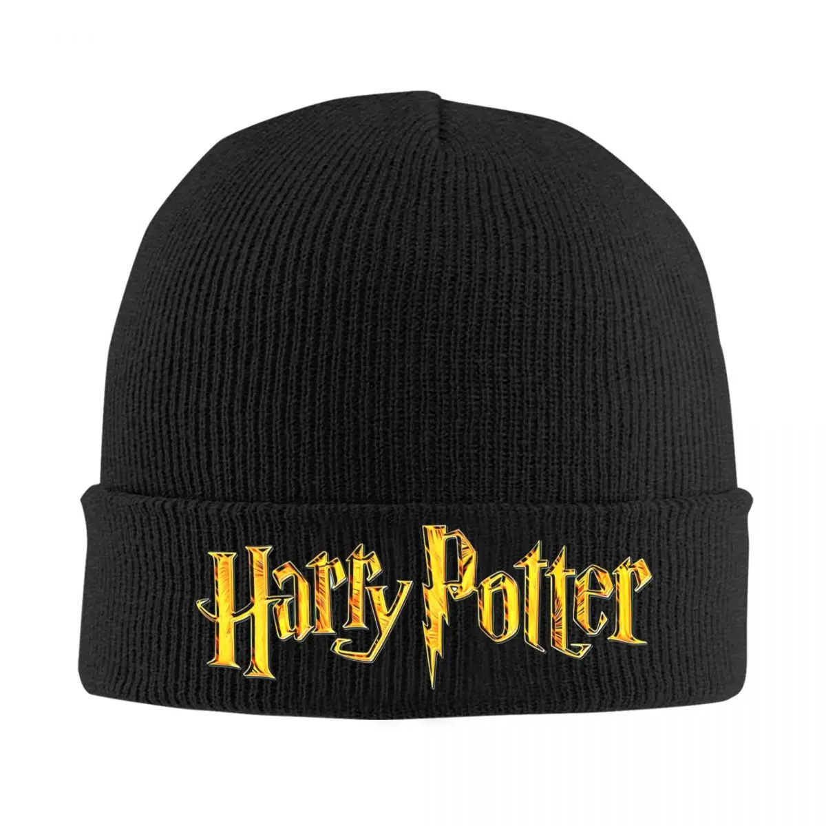 MINISO H-HARRY P-POTTER فيلم قبعات صغيرة بونيه القبعات الكبار للجنسين موضة Kpop Skullies Beanies تصميم قبعات مرنة الحرارية