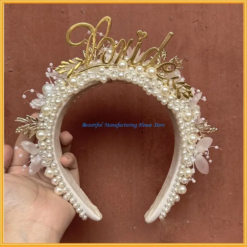 

E56A Comfortable and Lightweight Hairband Wedding Headwear for Engagement Dinner