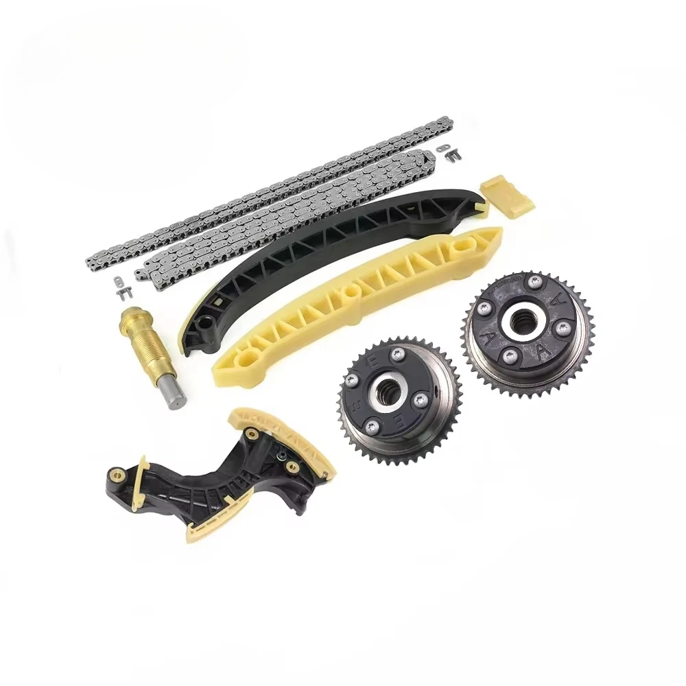0009932176 0009931078 Auto Engine Timing Control Timing Chain Set For Mercedes Benz M271 S204 C200 C204 C180 W212 E200