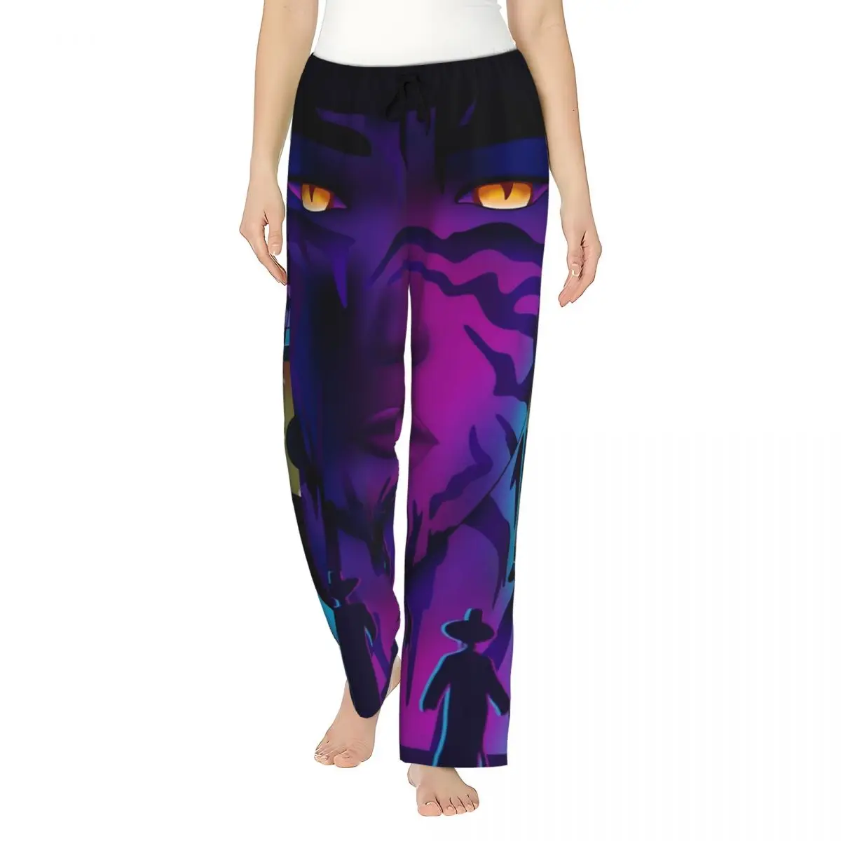 

Kpop Demon Hunters Saja Boys Jinu Pajama Pants Fashion Pajamas Lady Breathable Homewear Night Sleepwear Bottoms Big Size